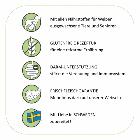 Dog Accessories Wet pet food To the Golden Ox (Zum Goldenen Ochsen) 200g 6 Piece -4- Anifit